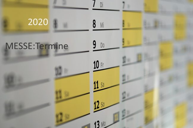 MESSE:Termine 2020