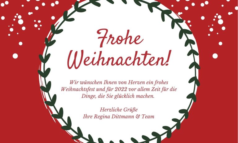 Weihnachtsgrüße 2021